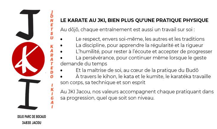 le karate au JKI